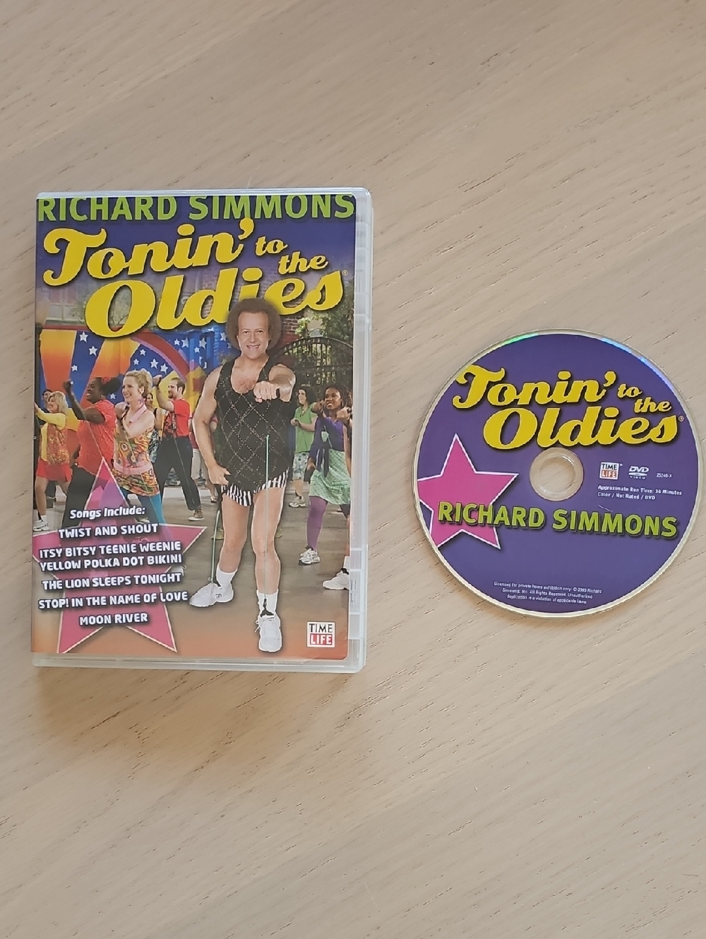 Tonin' to the Oldies DVD - Purple
